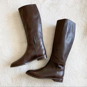 NIB Stuart Weitzman Leather Knee High Biker Boots​